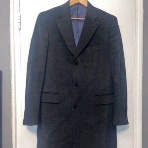 Suit Supply Classic Dark Gray Overcoat Size 44L